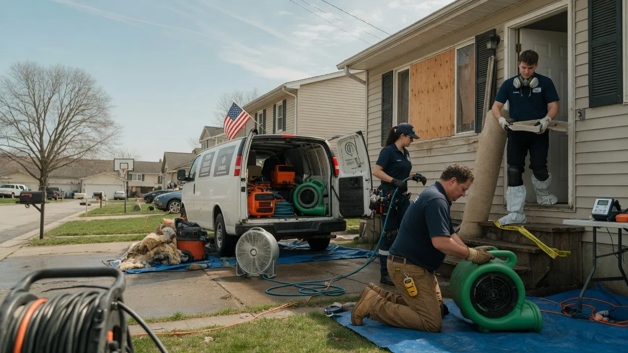 Water Damage Restoration in Greenview, CA near me